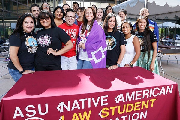 An active Native American Law Students Association to give students an instant network.